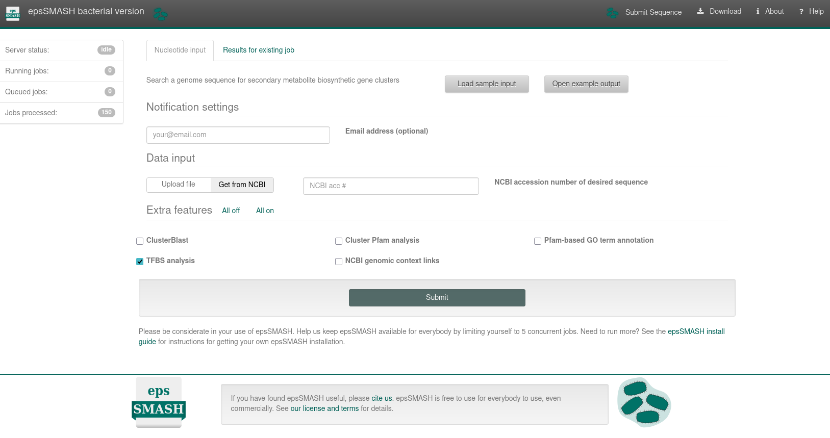 epsSMASH landing page